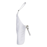 Q-Tees - Full-Length Apron with Pouch Pocket - Q4250 - White