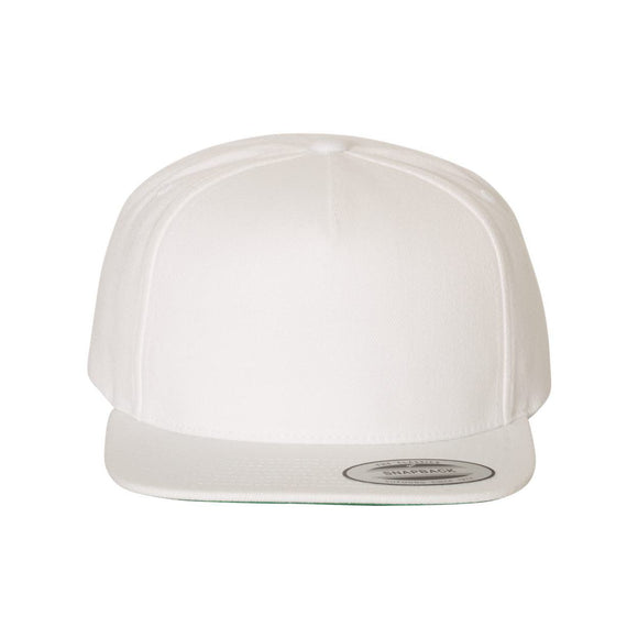 YP Classics - Premium Five-Panel Snapback Cap - 5089M - White