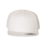 YP Classics - Premium Five-Panel Snapback Cap - 5089M - White