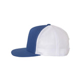 YP Classics - Five-Panel Classic Trucker Cap - 6006 - Royal/ White