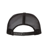 YP Classics - Five-Panel Classic Trucker Cap - 6006 - Silver/ Black