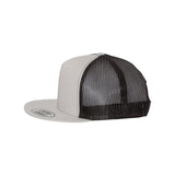 YP Classics - Five-Panel Classic Trucker Cap - 6006 - Silver/ Black