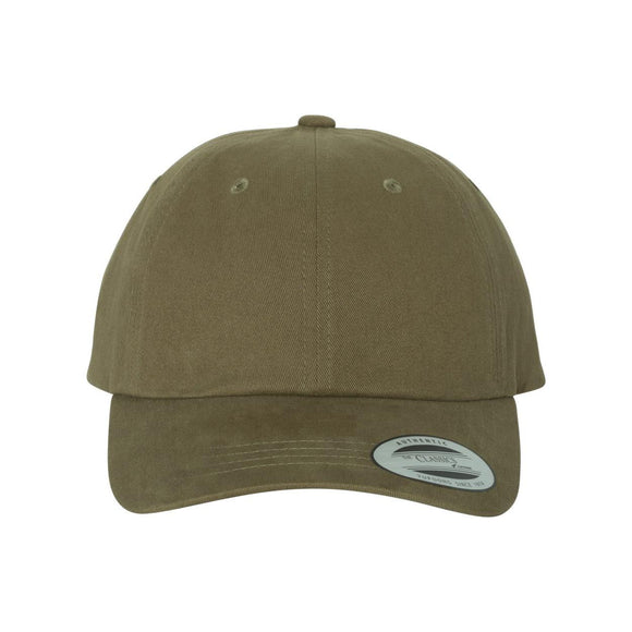 YP Classics - Peached Cotton Twill Dad Hat - 6245PT - Loden