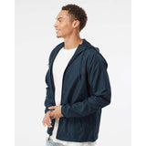 Independent Trading Co. - Lightweight Windbreaker Full-Zip Jacket - EXP54LWZ - Classic Navy