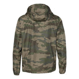 Independent Trading Co. - Lightweight Windbreaker Full-Zip Jacket - EXP54LWZ - Forest Camo