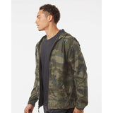 Independent Trading Co. - Lightweight Windbreaker Full-Zip Jacket - EXP54LWZ - Forest Camo