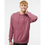 Independent Trading Co. - Midweight Pigment-Dyed Hooded Sweatshirt - PRM4500 - Pigment Maroon