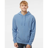 Independent Trading Co. - Midweight Pigment-Dyed Hooded Sweatshirt - PRM4500 - Pigment Light Blue