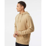 Independent Trading Co. - Midweight Pigment-Dyed Hooded Sweatshirt - PRM4500 - Pigment Sandstone