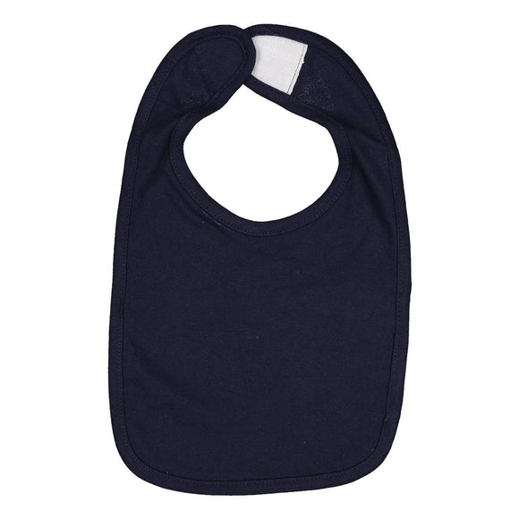 Rabbit Skins - Infant Premium Jersey Bib - 1005 - Navy