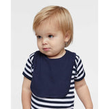 Rabbit Skins - Infant Premium Jersey Bib - 1005 - Navy