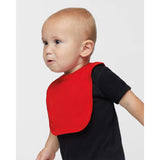 Rabbit Skins - Infant Premium Jersey Bib - 1005 - Red