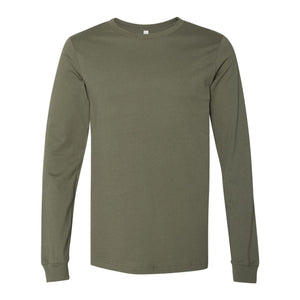 BELLA + CANVAS - Jersey Long Sleeve Tee - 3501 - Military Green