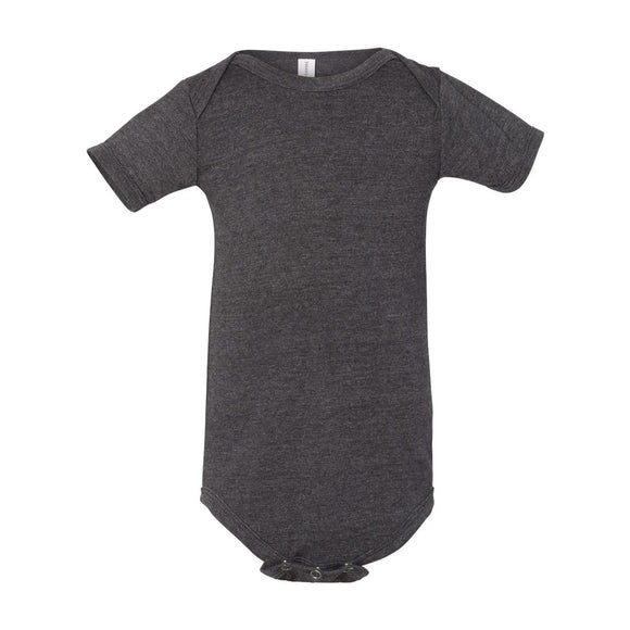 BELLA + CANVAS - Infant Jersey One Piece - 100B - Dark Grey Heather