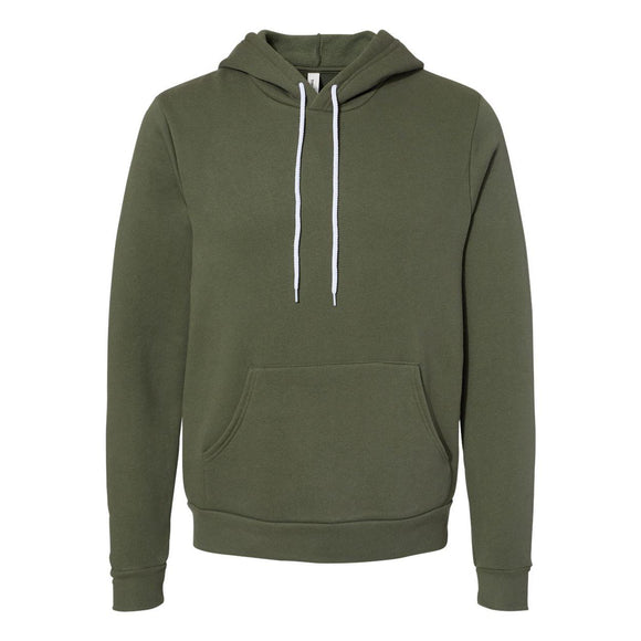 BELLA + CANVAS - Sponge Fleece Hoodie - 3719 - Military Green