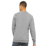 BELLA + CANVAS - Sponge Fleece Raglan Crewneck Sweatshirt - 3901 - Athletic Heather