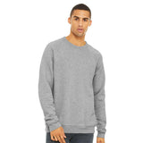 BELLA + CANVAS - Sponge Fleece Raglan Crewneck Sweatshirt - 3901 - Athletic Heather