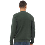 BELLA + CANVAS - Sponge Fleece Raglan Crewneck Sweatshirt - 3901 - Heather Forest