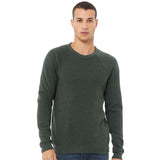 BELLA + CANVAS - Sponge Fleece Raglan Crewneck Sweatshirt - 3901 - Heather Forest