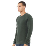 BELLA + CANVAS - Sponge Fleece Raglan Crewneck Sweatshirt - 3901 - Heather Forest