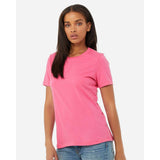 BELLA + CANVAS - Women’s Relaxed Jersey Tee - 6400 - Charity Pink