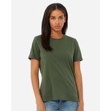 BELLA + CANVAS - Women’s Relaxed Jersey Tee - 6400 - Military Green