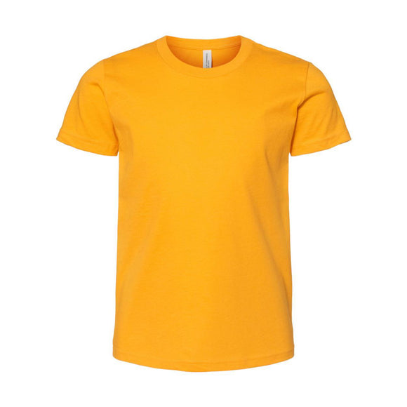 BELLA + CANVAS - Youth Jersey Tee - 3001Y - Gold