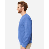 Gildan - Unisex Heavy Blend™ Crewneck Sweatshirt - 18000 - Heather Deep Royal