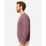 Gildan - Unisex Heavy Blend™ Crewneck Sweatshirt - 18000 - Heather Dark Maroon