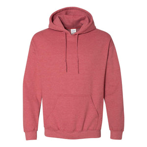 18500 Gildan Heavy Blend™ Hooded Sweatshirt Heather Scarlet Red