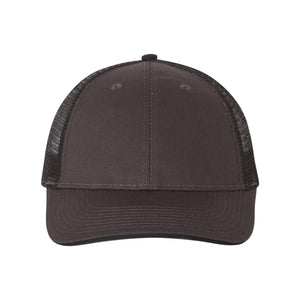 Valucap - Sandwich Trucker Cap - S102 - Charcoal/ Black