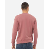 BELLA + CANVAS - Unisex Sponge Fleece Drop Shoulder Crewneck Sweatshirt - 3945 - Mauve