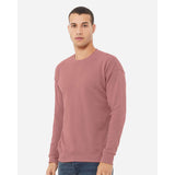 BELLA + CANVAS - Unisex Sponge Fleece Drop Shoulder Crewneck Sweatshirt - 3945 - Mauve