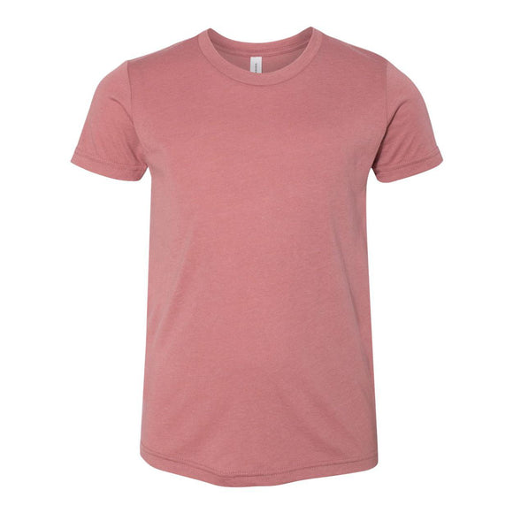 BELLA + CANVAS - Youth Triblend Tee - 3413Y - Mauve Triblend