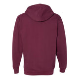 Independent Trading Co. - Midweight Full-Zip Hooded Sweatshirt - SS4500Z - Maroon