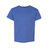 8000B Gildan DryBlend® Youth T-Shirt Heather Deep Royal