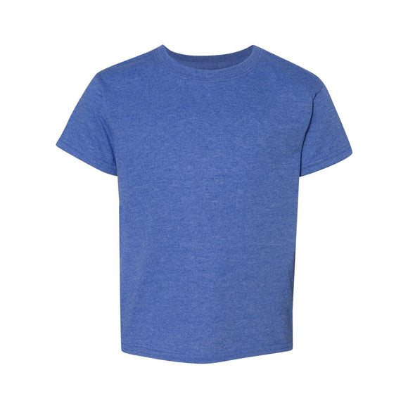 Gildan - DryBlend® Youth T-Shirt - 8000B - Heather Deep Royal