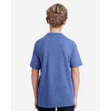 Gildan - Youth DryBlend® T-Shirt - 8000B - Heather Deep Royal