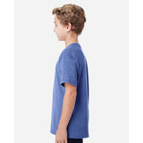 Gildan - Youth DryBlend® T-Shirt - 8000B - Heather Deep Royal