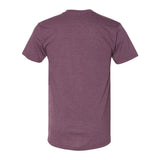 American Apparel - 50/50 Tee - BB401 - Heather Plum