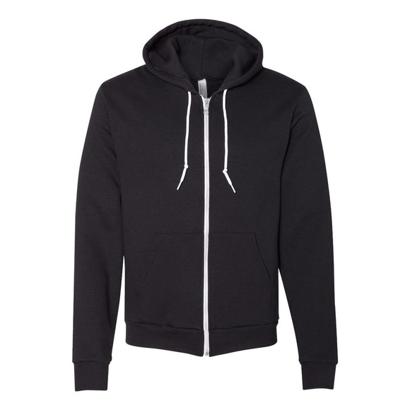 American Apparel - Flex Fleece Full-Zip Hoodie - F497 - Black