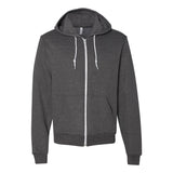 American Apparel - Flex Fleece Full-Zip Hoodie - F497 - Dark Heather Grey