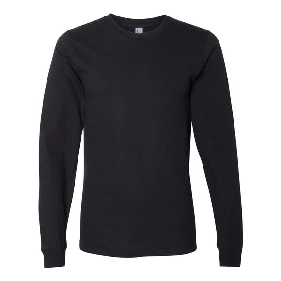 American Apparel - Fine Jersey Long Sleeve Tee - 2007 - Black