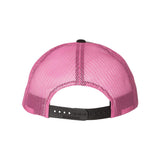 Richardson - Low Pro Trucker Cap - 115 - Black/ Neon Pink