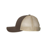 Richardson - Low Pro Trucker Cap - 115 - Brown/ Khaki