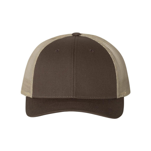 Richardson - Low Pro Trucker Cap - 115 - Brown/ Khaki