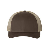 Richardson - Low Pro Trucker Cap - 115 - Brown/ Khaki