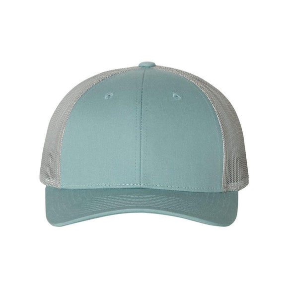 Richardson - Low Pro Trucker Cap - 115 - Smoke Blue/ Aluminum