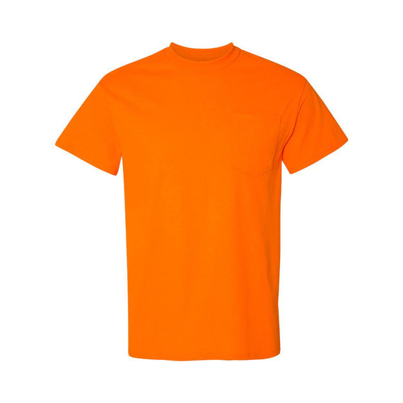 Gildan - DryBlend® Pocket T-Shirt - 8300 - Safety Orange