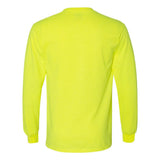 Gildan - DryBlend® 50/50 Long Sleeve T-Shirt - 8400 - Safety Green